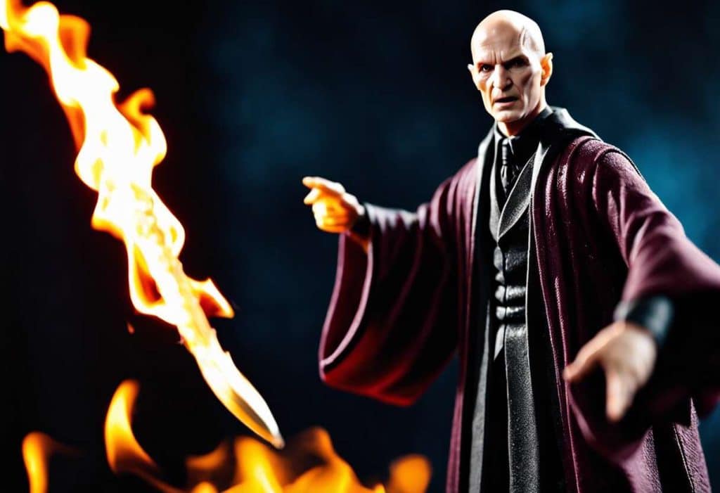 Figurine Harry Potter Real Master Series : lord Voldemort 23 cm - Collection Flash Ver
