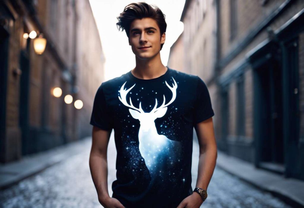 T-shirt Harry Potter Expecto Patronum : magie et Style en un Clic !
