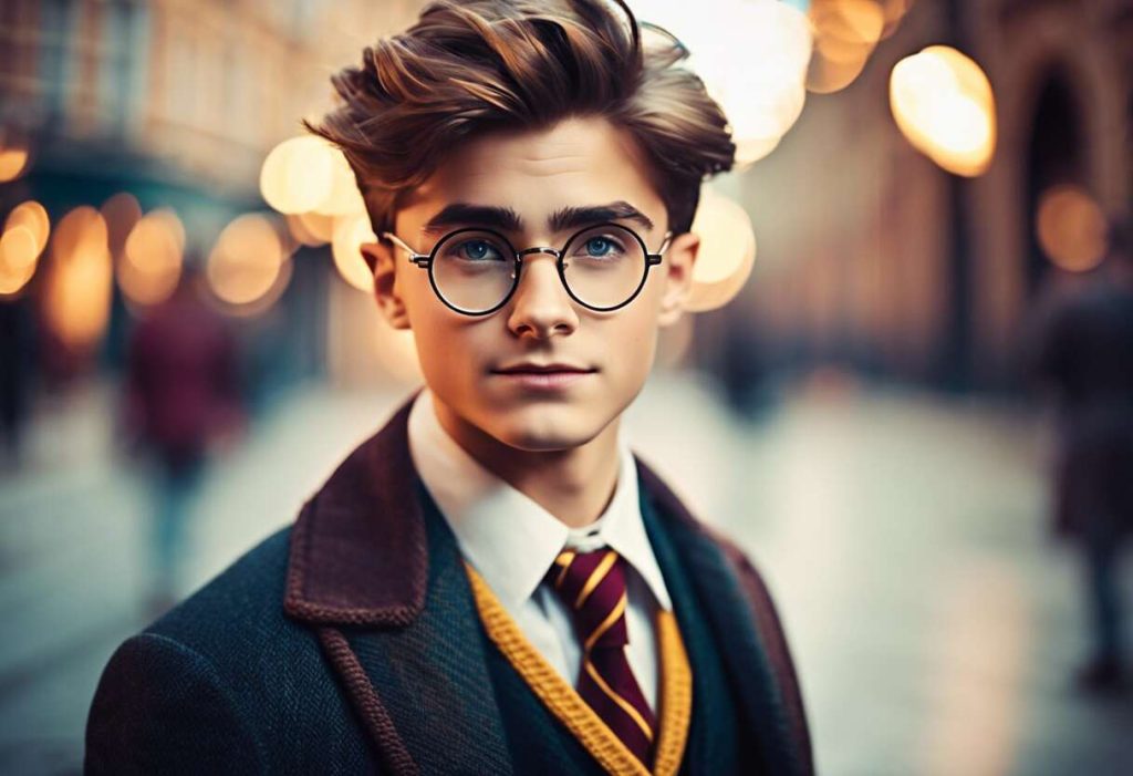 Lunettes rondes d'Harry Potter : icônes de style pour sorciers branchés