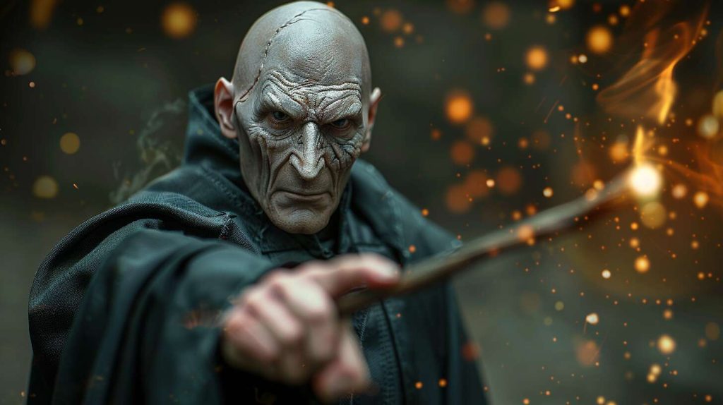 Figurine Harry Potter : lord Voldemort Real Master Series