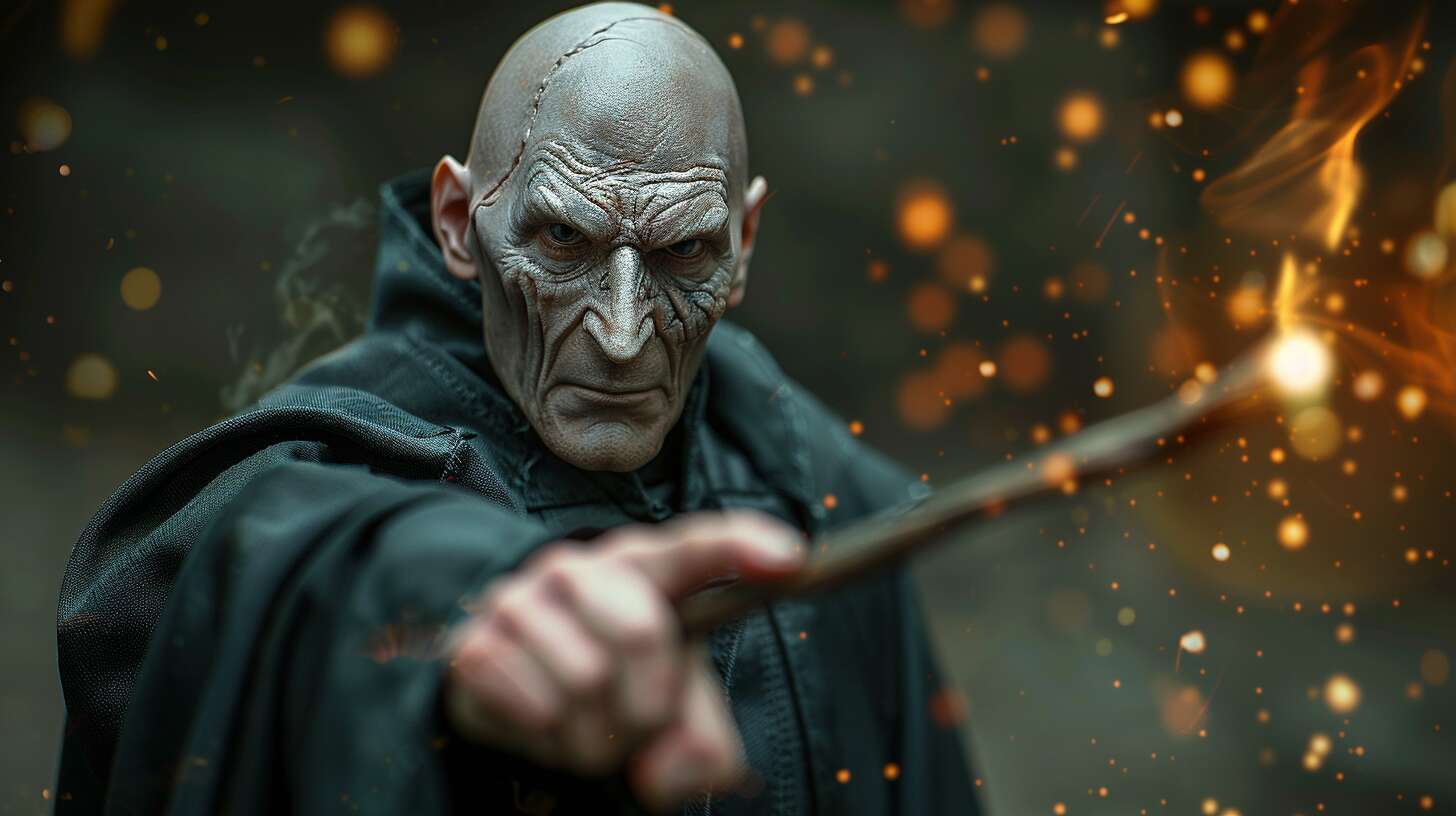 Figurine Harry Potter : lord Voldemort Real Master Series