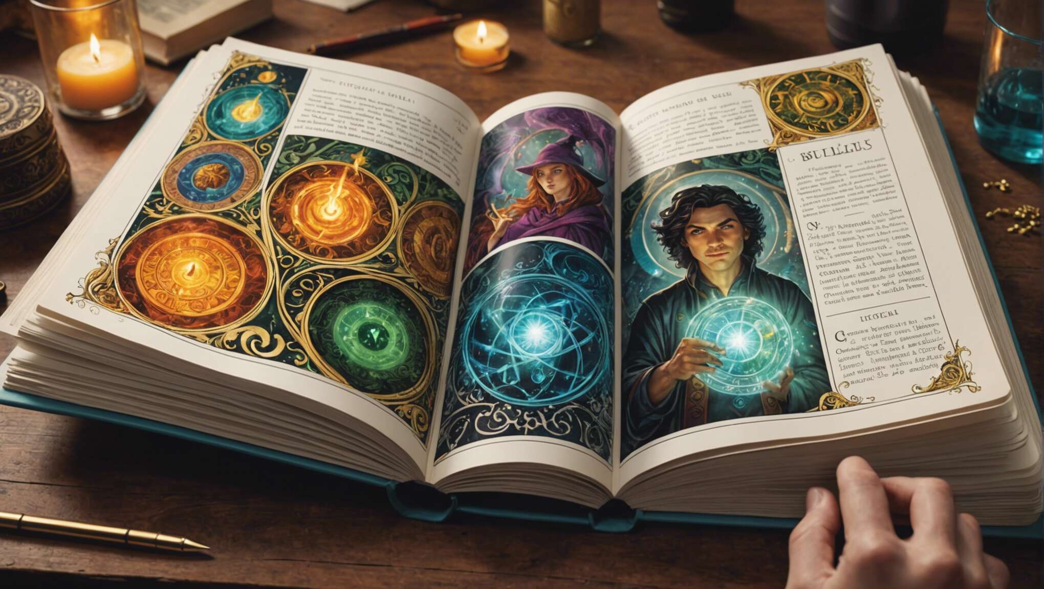 œuvres phares et nouveaux horizons : l'impact des récits de magie sur la bande dessinée