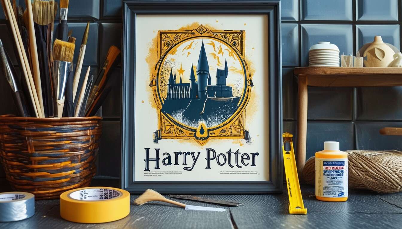 Harmonie et contrastes : marier ses posters muraux Harry Potter avec sa décoration actuelle